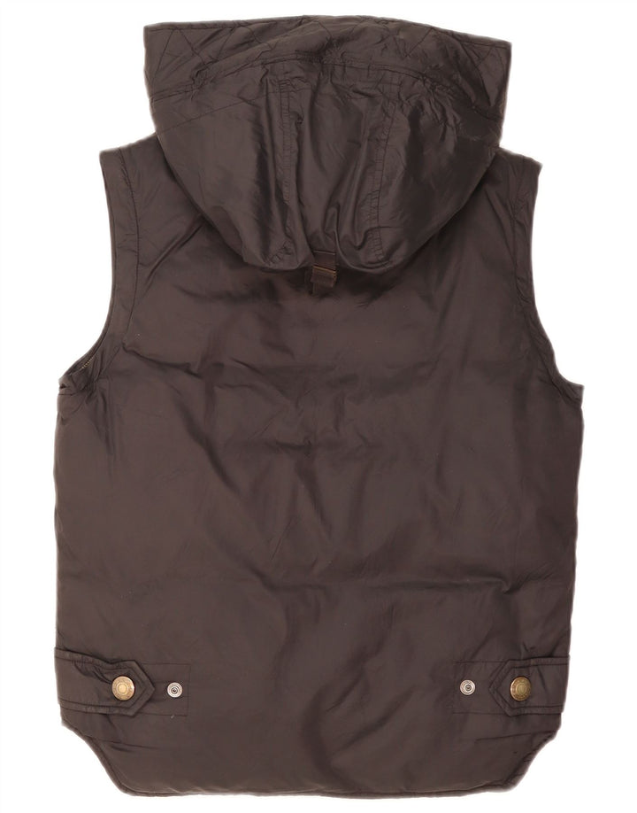 Calvin Klein Herre Hooded Padded Gilet UK 38 Medium Black