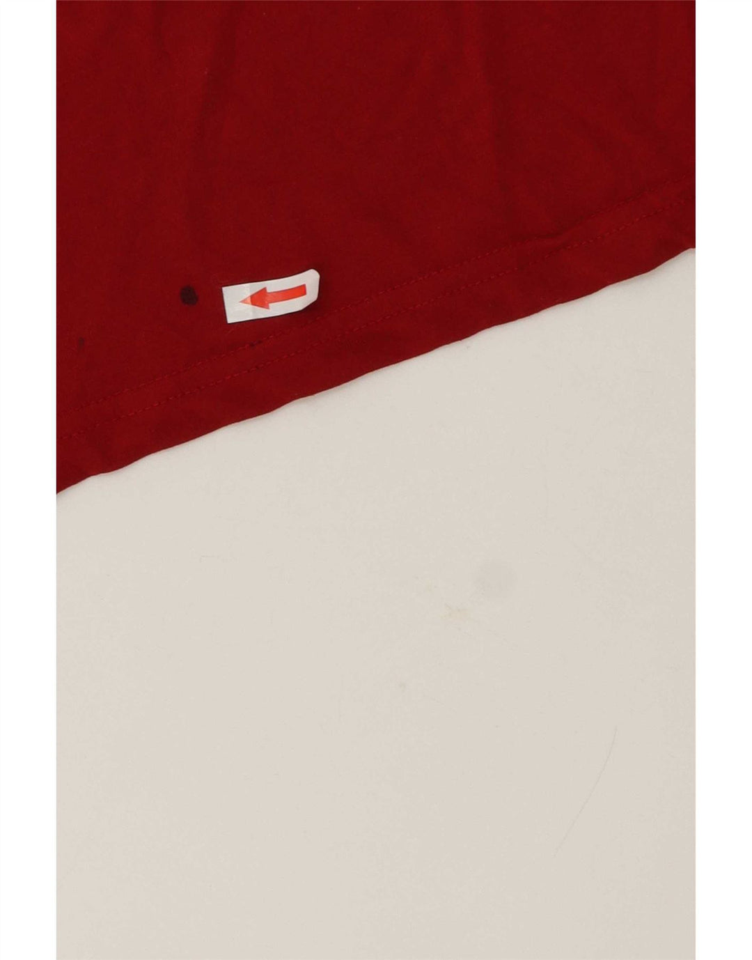 Adidas Herre Indiana Grafisk T-Shirt Top XL Rød Polyester