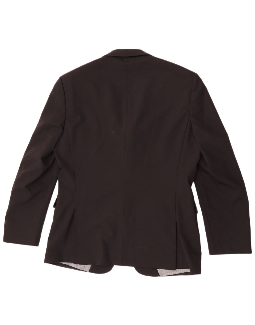 Pierre Cardin Herre 2 Button Slim Blazer Jacket UK 38 Medium Black Wool