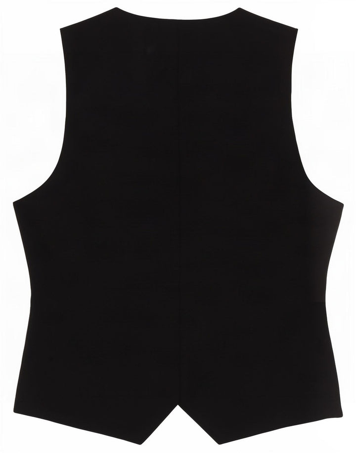 Wallis Petite vest for kvinder UK 12 Medium Sort Polyester