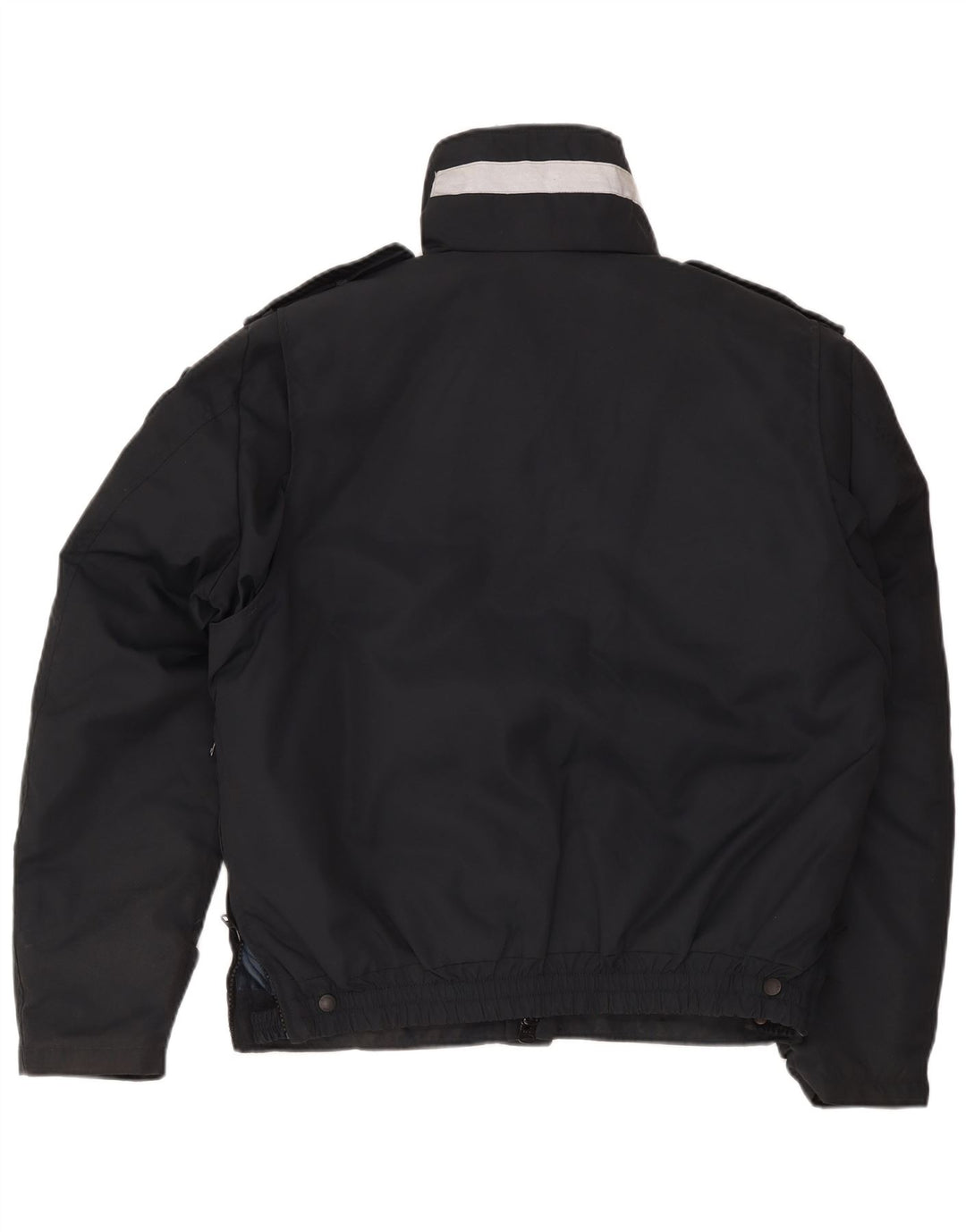 Blauer Herre Military Utility Jacket UK 42 XL Sort Nylon