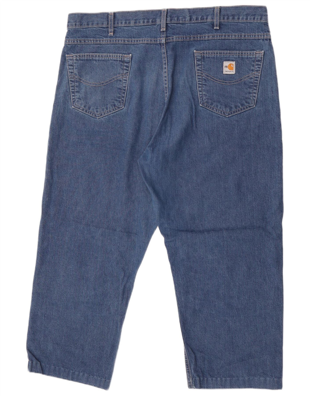 Carhartt herre cropped jeans W42 L26 blå