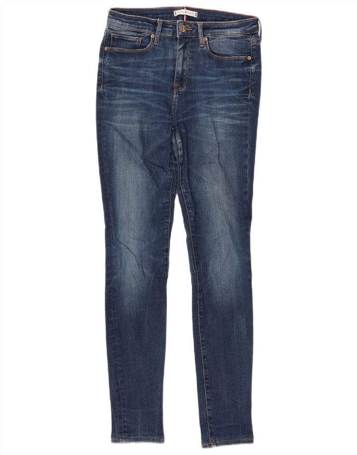 TOMMY HILFIGER Dame Como Jegging Skinny Jeans W27 L30 Blå Bomuld