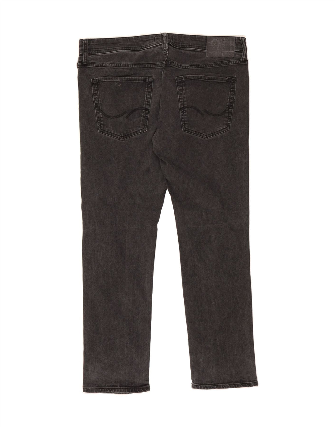 JACK & JONES Mens Slim Jeans W36 L32 Grey Cotton Vintage Jack & Jones and Second-Hand Jack & Jones from Messina Hembry 