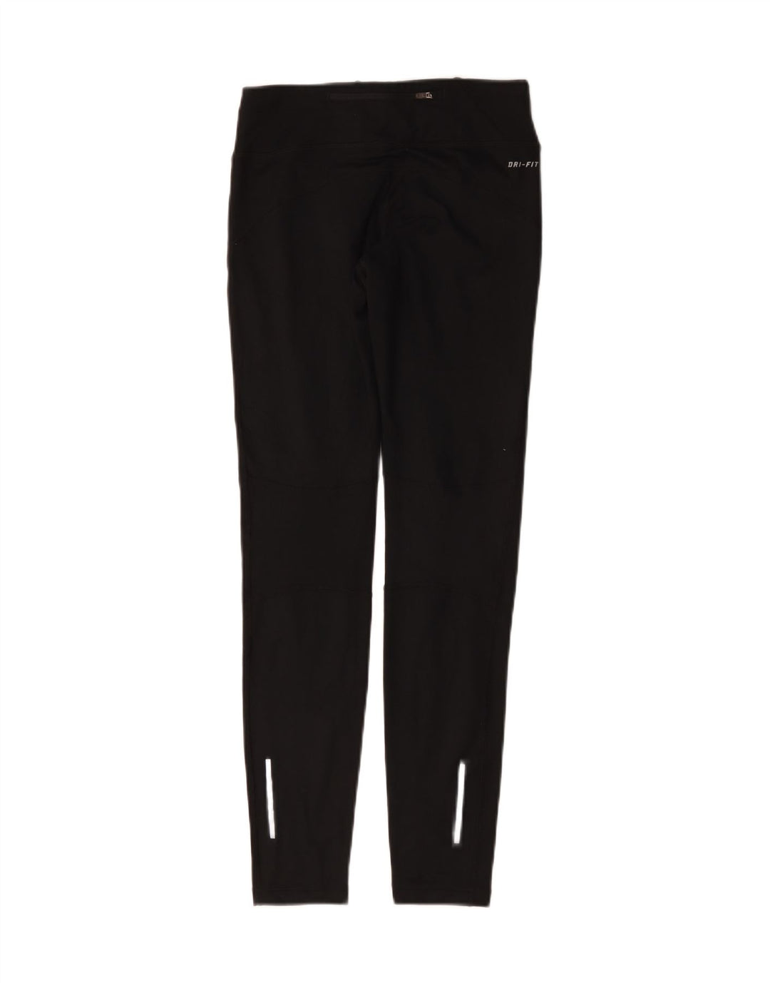 Nike Dame Dri Fit Leggings UK 6 XS Sort Polyester