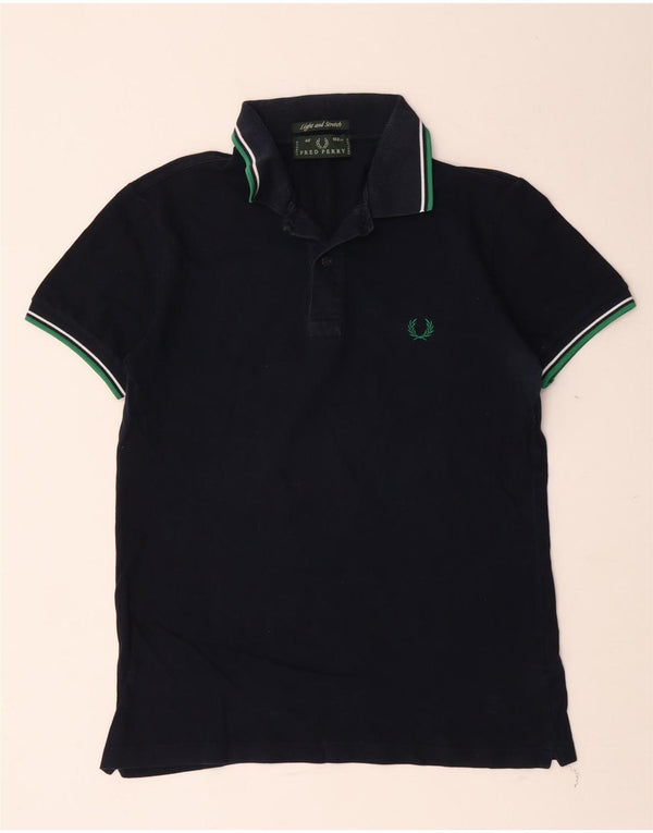 Fred Perry Herre poloshirt Medium marineblå bomuld