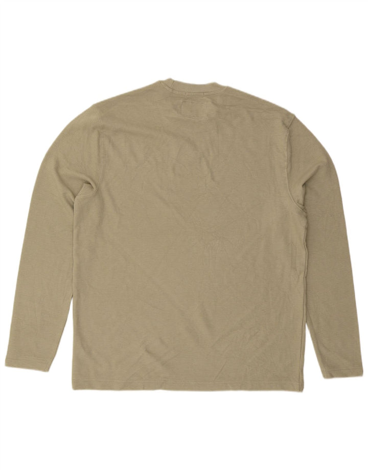 JACK WILLS Herre Relaxed Fit Top Langærmet Medium Grøn Bomuld