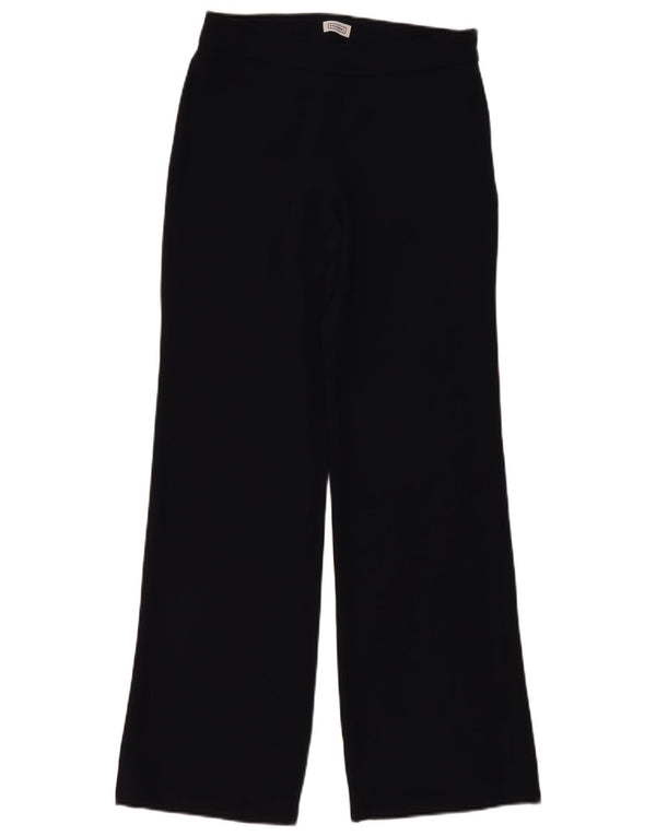 Stefanel Dame Loose Fit Casual Bukser EU 40 Medium W30 L31 Marineblå