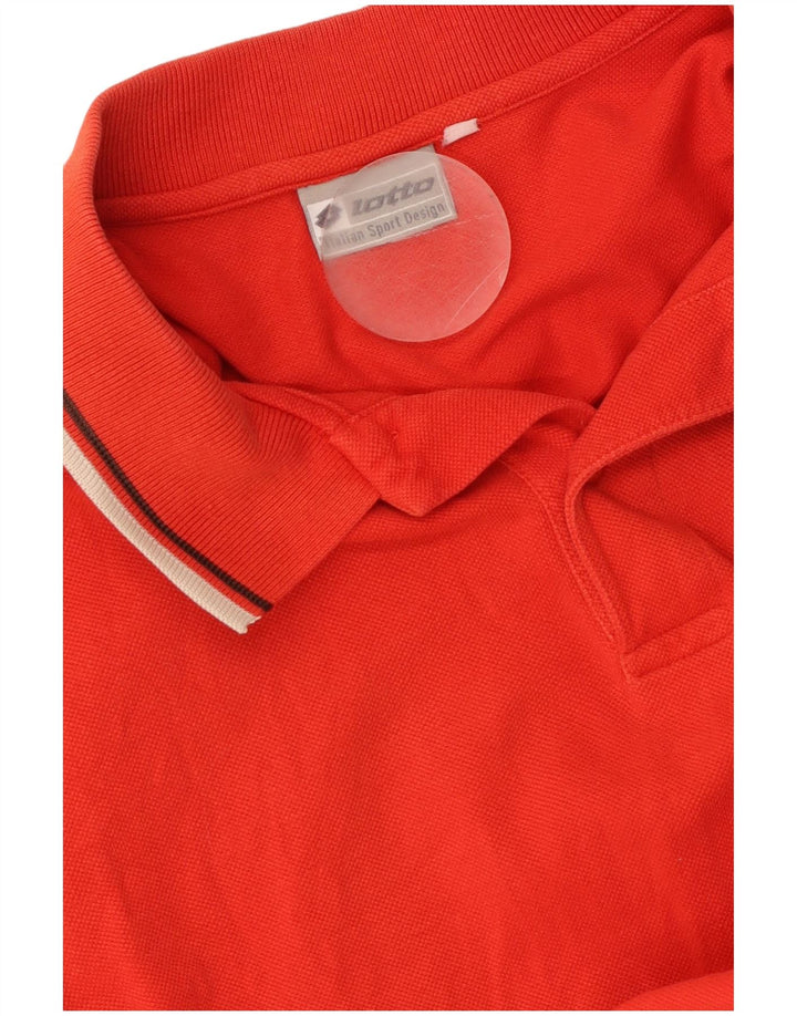LOTTO Herre poloshirt Medium Rød