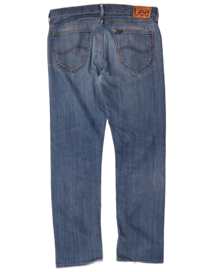 LEE Mens Daren Slim Jeans W34 L34  Blue Cotton