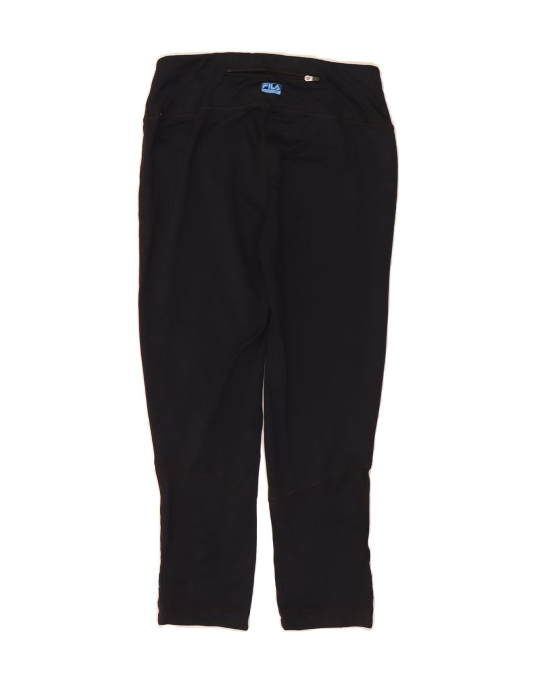 FILA Womens Capri Leggings UK 6 XS  Black Polyester Vintage Fila and Second-Hand Fila from Messina Hembry 