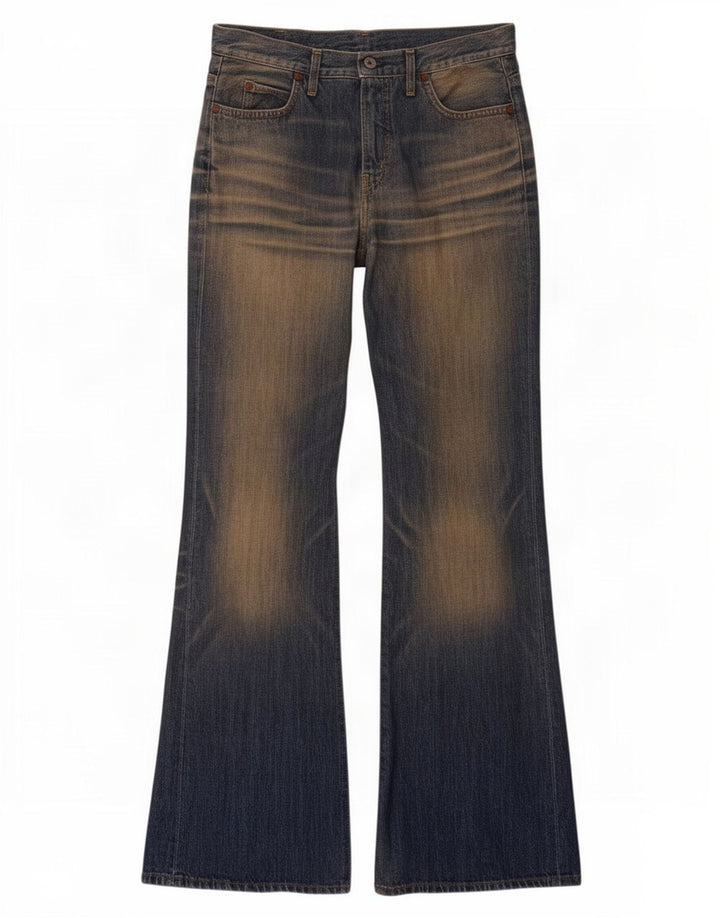 Levi's Dame Bootcut Jeans W28 L32 Marineblå Bomuld