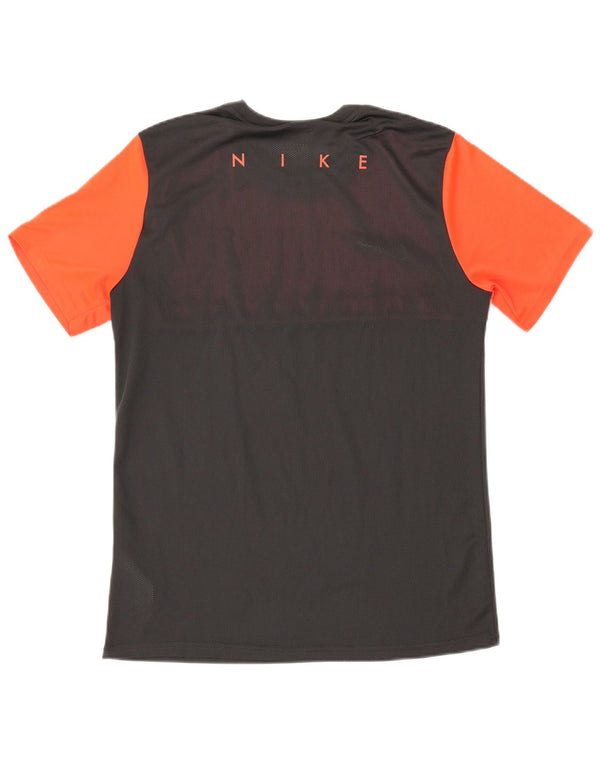 Nike Herre Eintracht Frankfurt Grafisk T-Shirt Top Stor Sort Colourblock