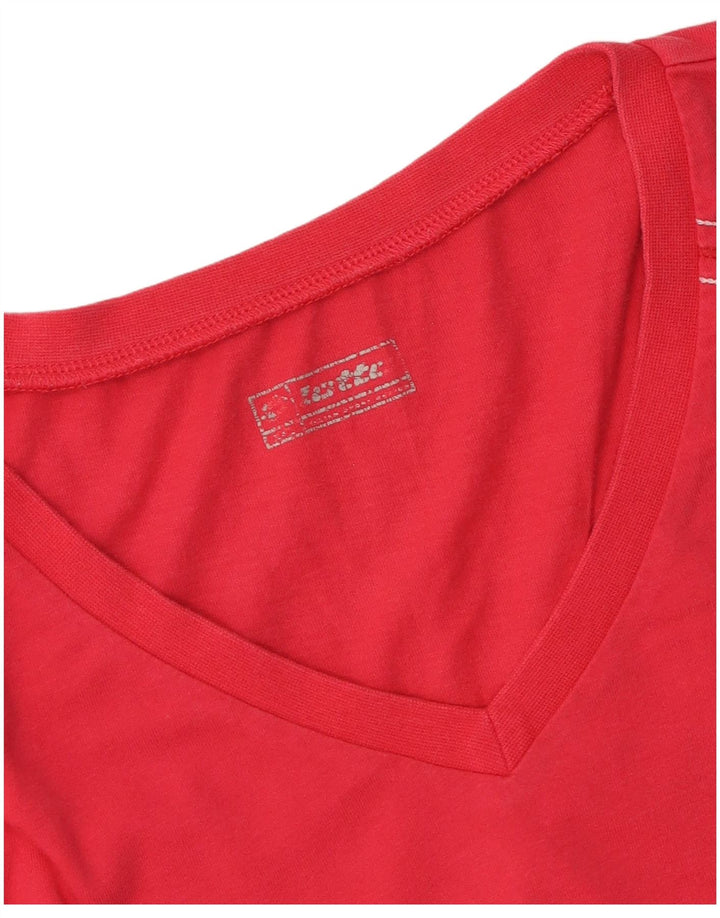 Lotto Dame T-Shirt Top UK 14 Large Pink