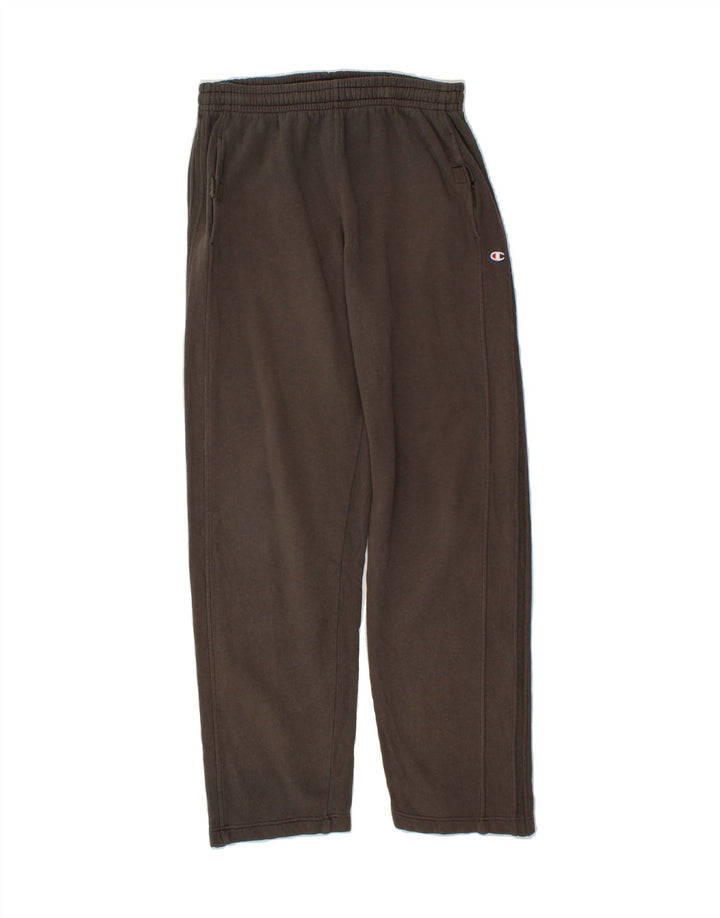 CHAMPION Womens Tracksuit Trousers UK 12 Medium Brown Cotton Vintage Champion and Second-Hand Champion from Messina Hembry 
