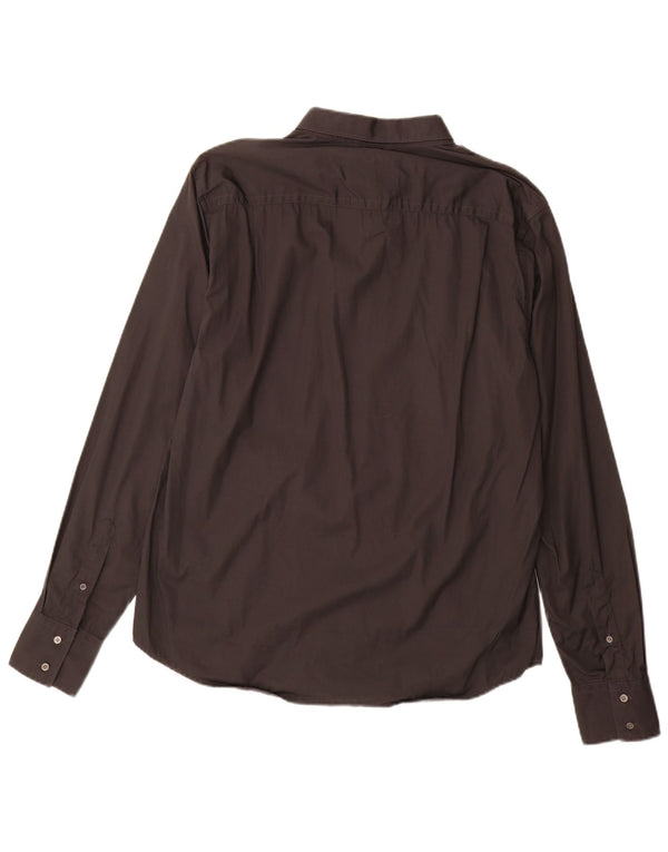 Superdry herreskjorte 2XL grå bomuld