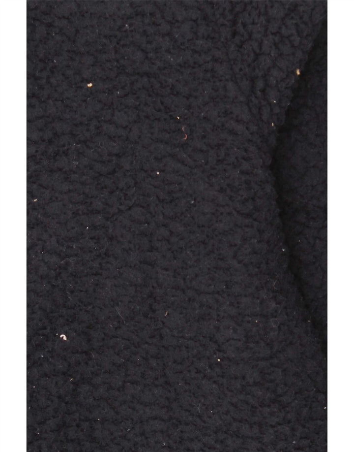 Tommy Hilfiger Dame Fleecejakke UK 10 Small Navy Blue Polyester