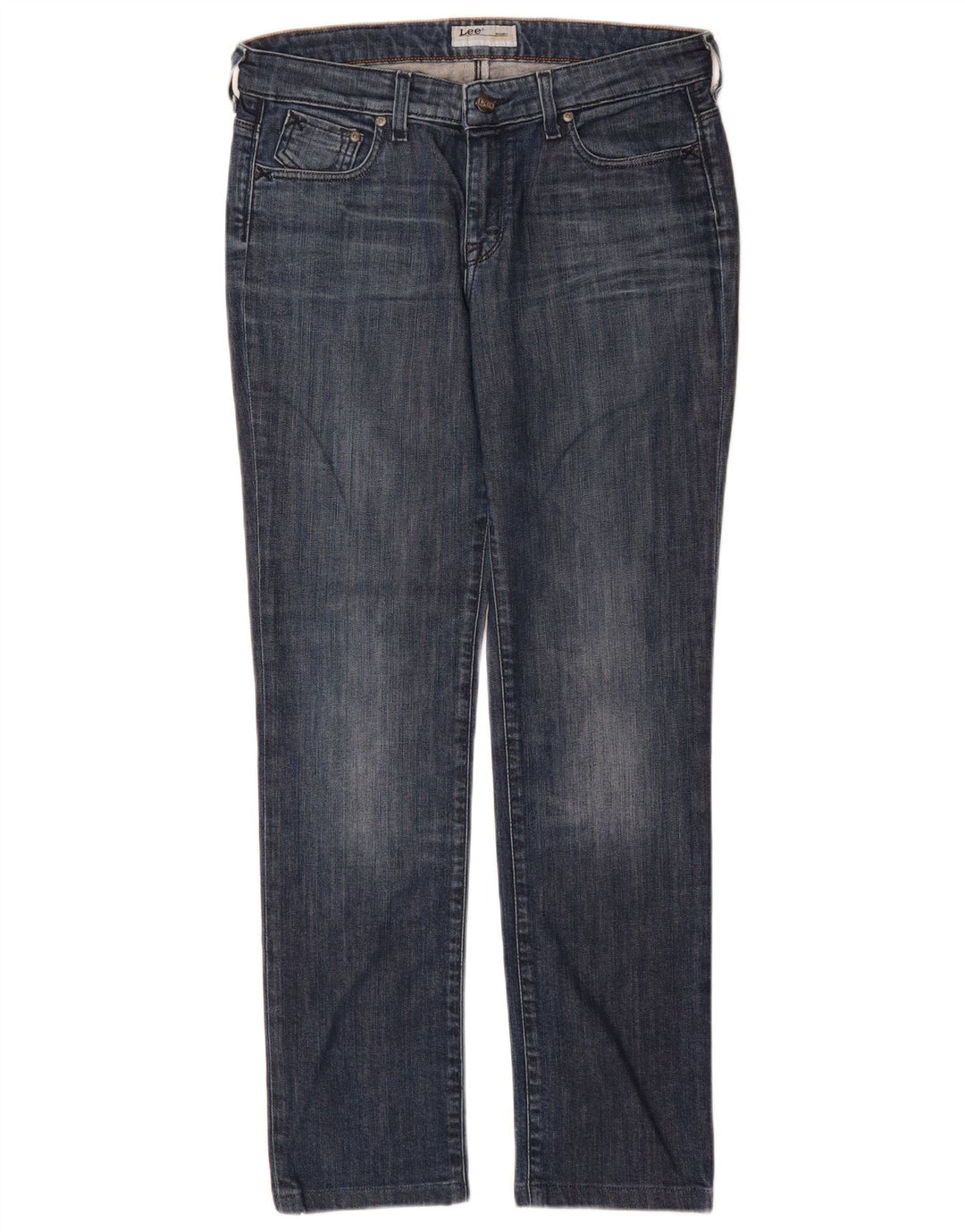 Lee Dame Rice Slim Jeans W31 L30 Blå Bomuld