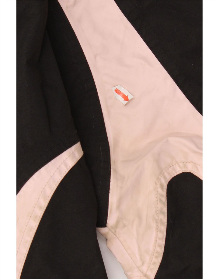 Helly Hansen Pige Hættejakke Windbreaker 15-16 År Sort Colourblock