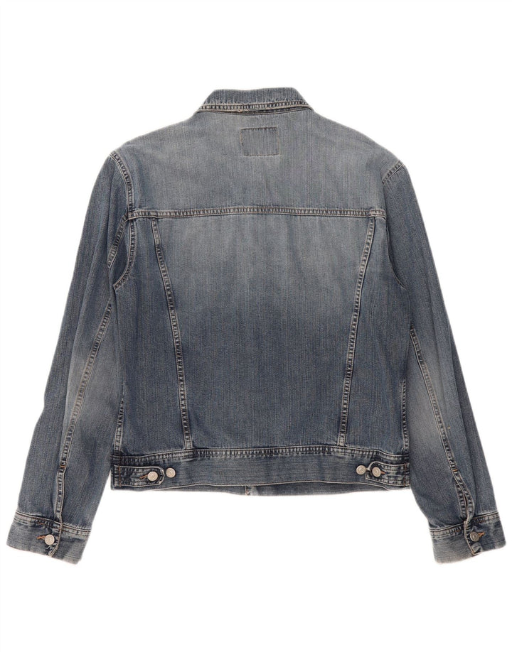 Sisley Herre denimjakke UK 36 Small Blue