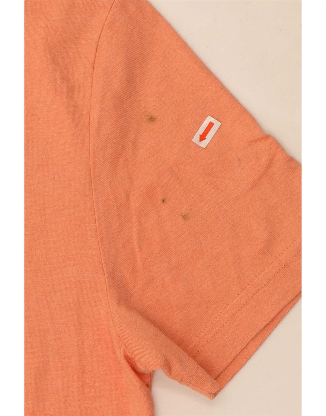 Penguin Herre Grafisk T-Shirt Top Stor Orange Bomuld