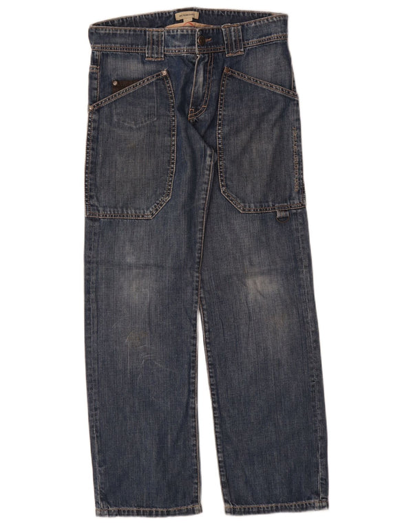 Burberry Boys Straight Jeans 11-12 år W26 L27 Marineblå