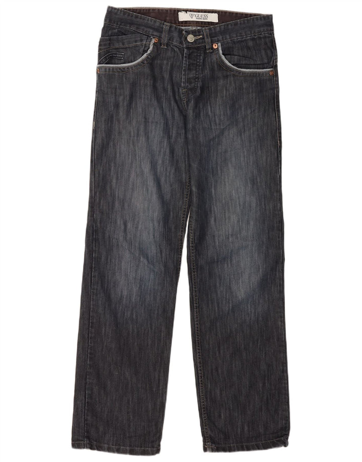 Guess Straight Jeans til mænd W32 L32 Marineblå bomuld