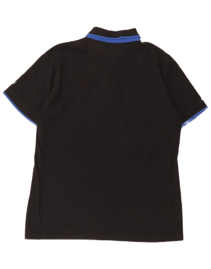Dickies herre poloskjorte stor sort bomuld