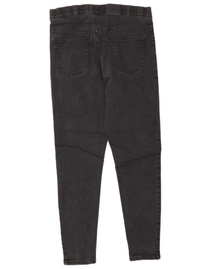 Marks & Spencer Dame Jegging Jeans UK 14 Medium W28 L26 Sort Bomuld