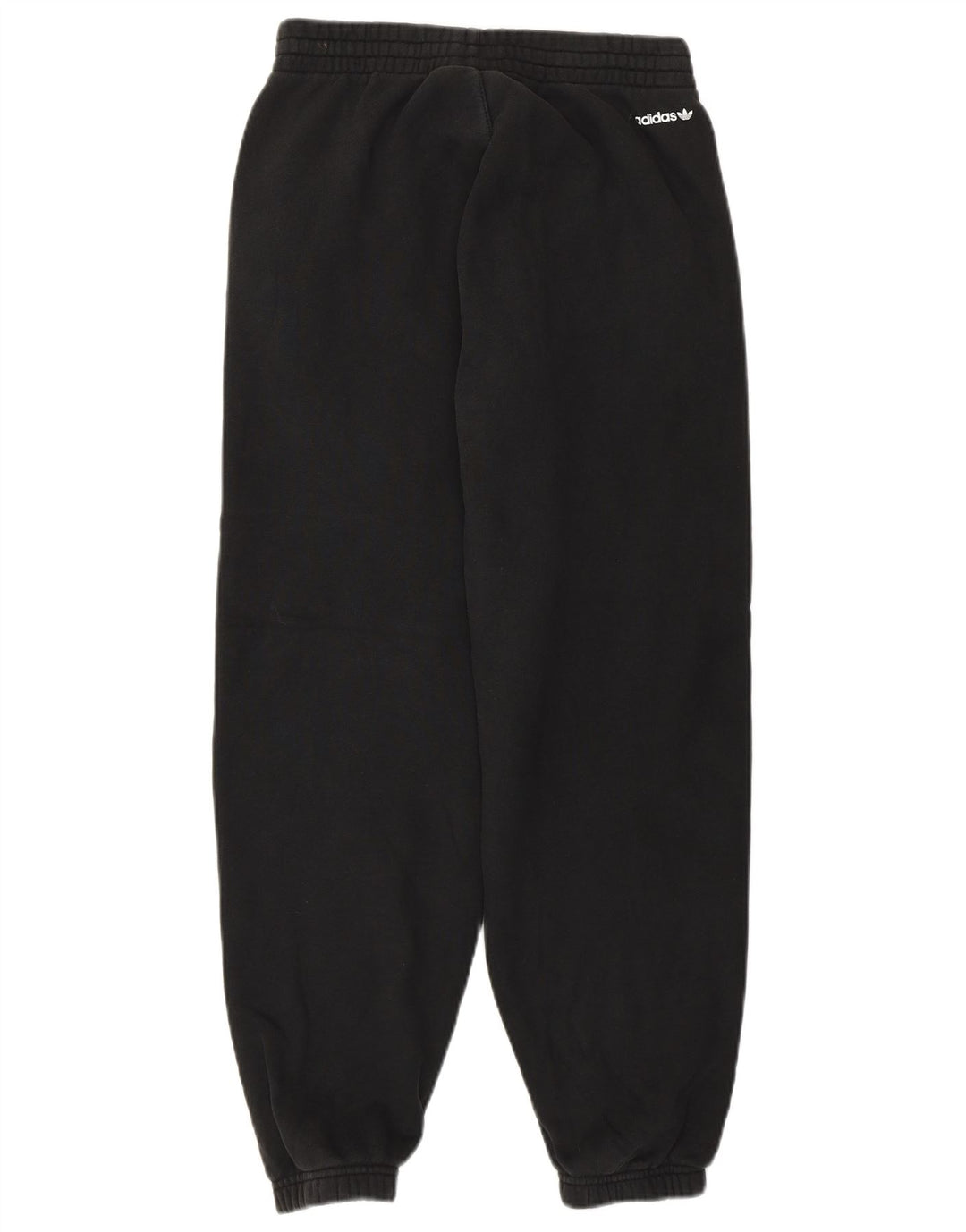 ADIDAS Grafisk træningsdragtbukser til kvinder Joggers UK 8 Small Black Bomuld