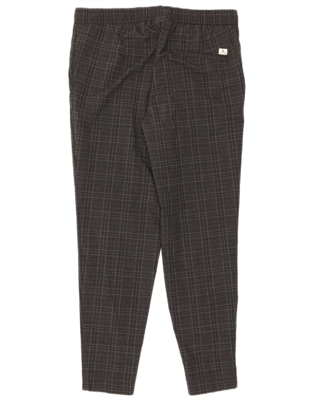 Jack & Jones Herre Slim Chino Bukser Store grå ternet polyester