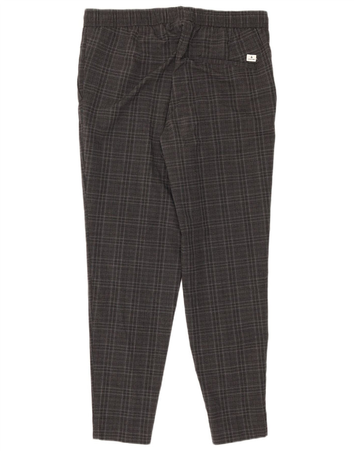 Jack & Jones Herre Slim Chino Bukser Store grå ternet polyester