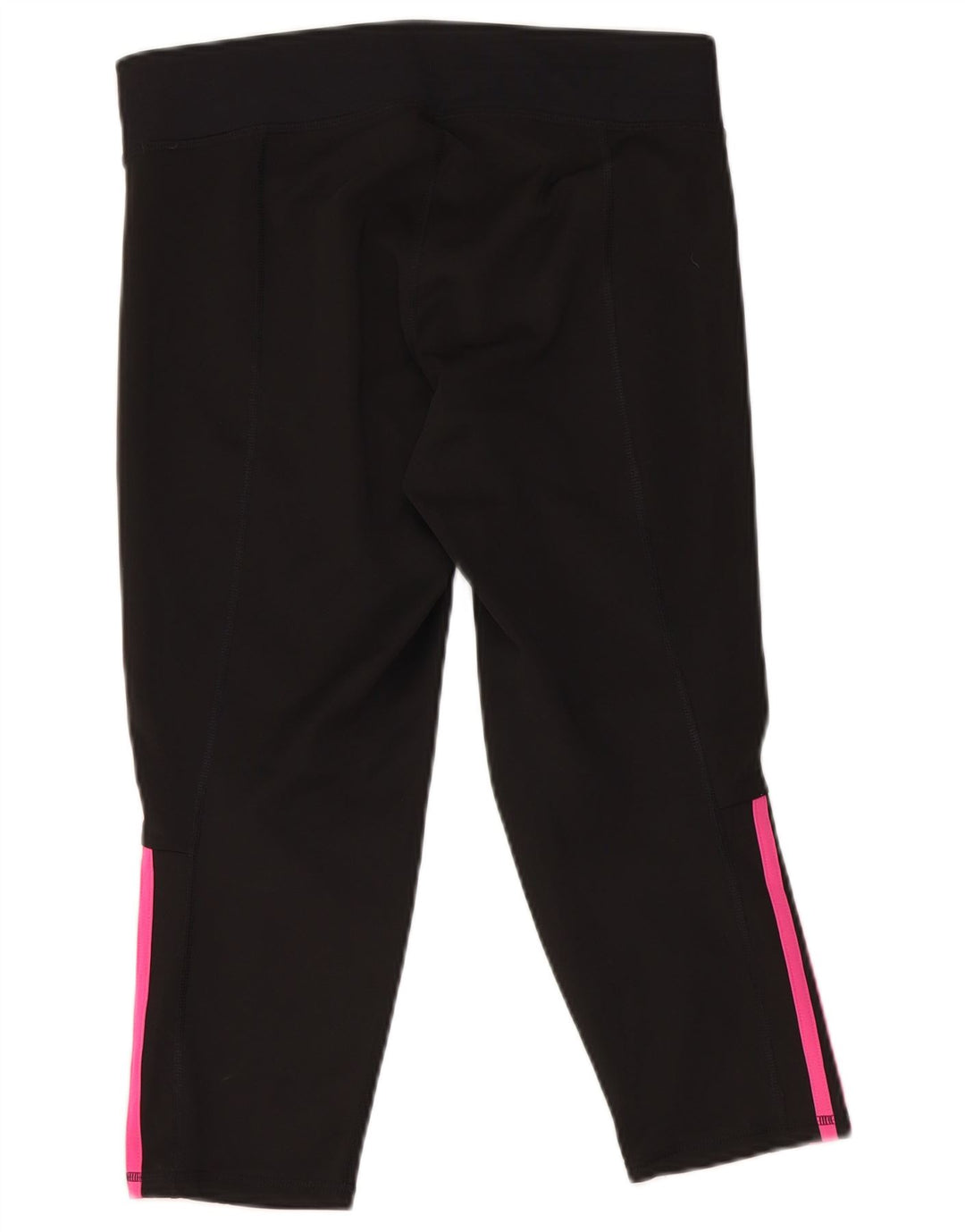 Adidas Dame Capri Leggings UK 12/14 Medium Black Polyester