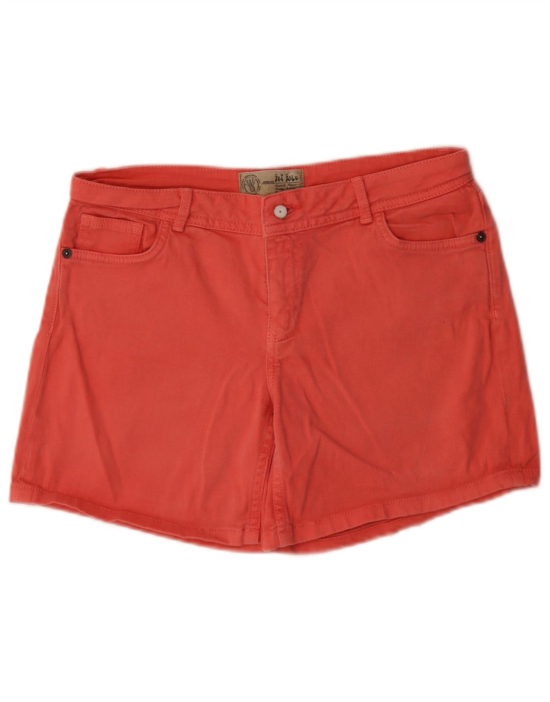 Fat Face Dame Casual Shorts UK 10 Small W30 Pink