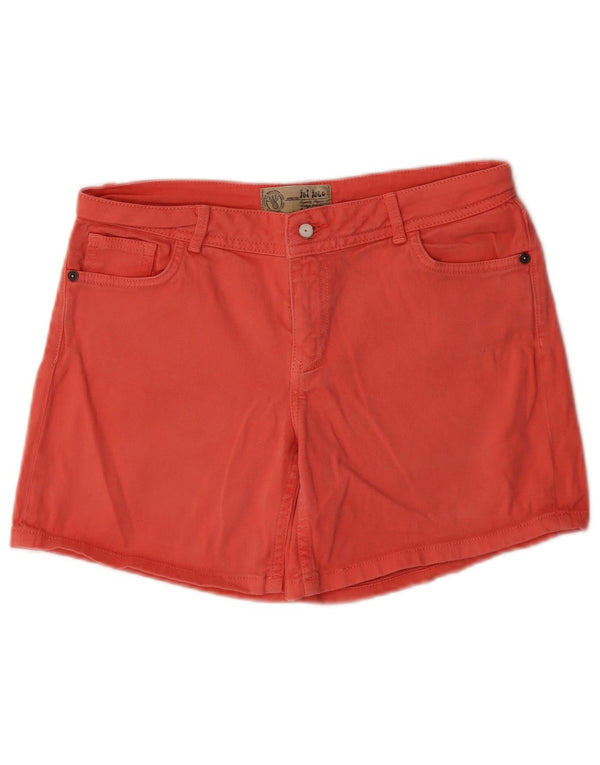 Fat Face Dame Casual Shorts UK 10 Small W30 Pink
