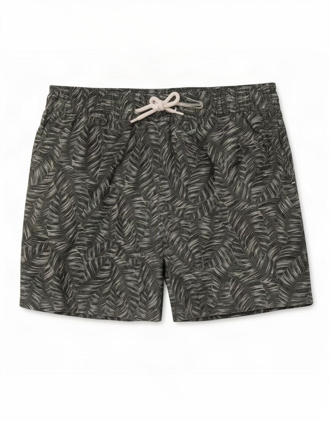 Reiss Badeshorts til mænd Small Green Floral Polyester