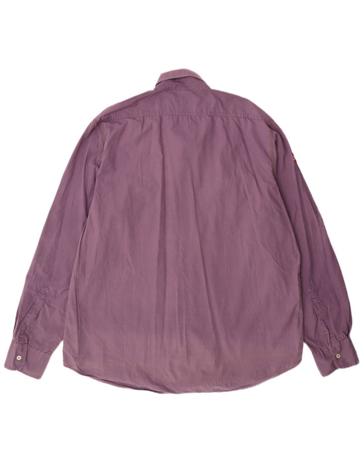 NAPAPIJRI Herre grafisk skjorte 3XL lilla bomuld