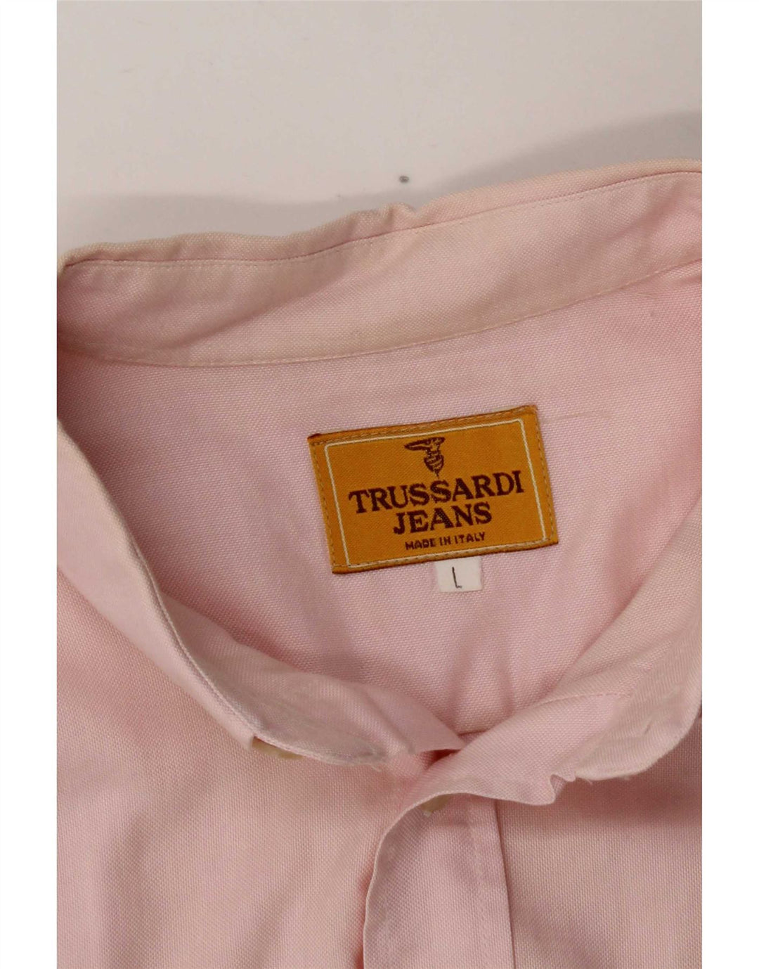 Trussardi Jeans Herreskjorte Large Pink