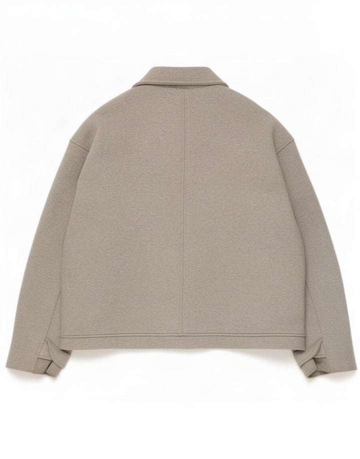 Zara Womens Bomber Jacket UK 16 Large Grå Bomuld