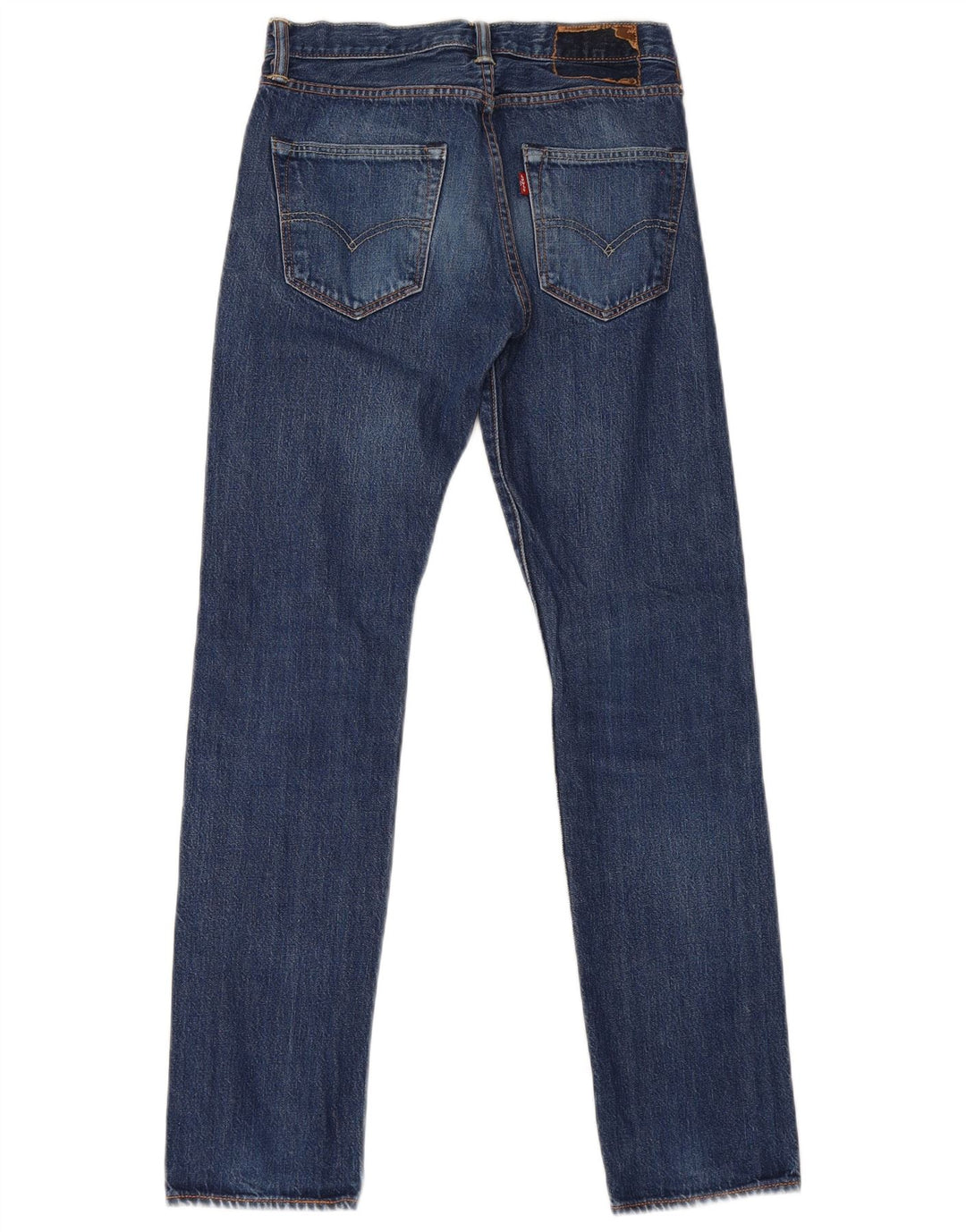 Levi's Straight Jeans til mænd W28 L32 Marineblå Bomuld