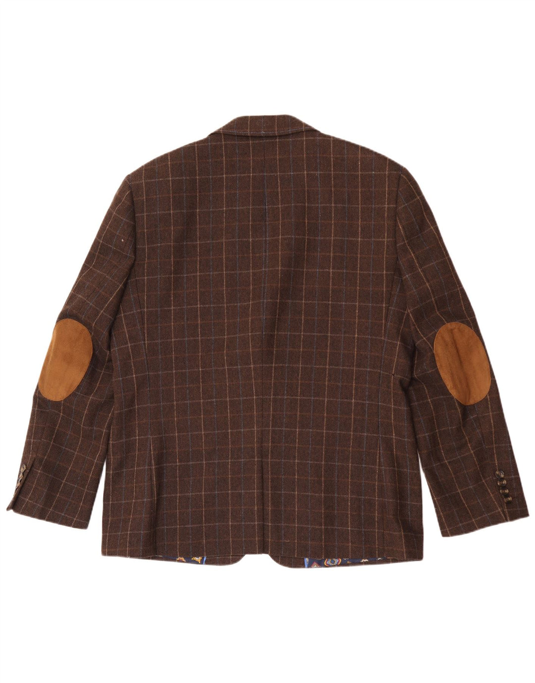 Harvey & Jones Herre Regular Fit Blazer Jacket UK 46 3XL brun ternet