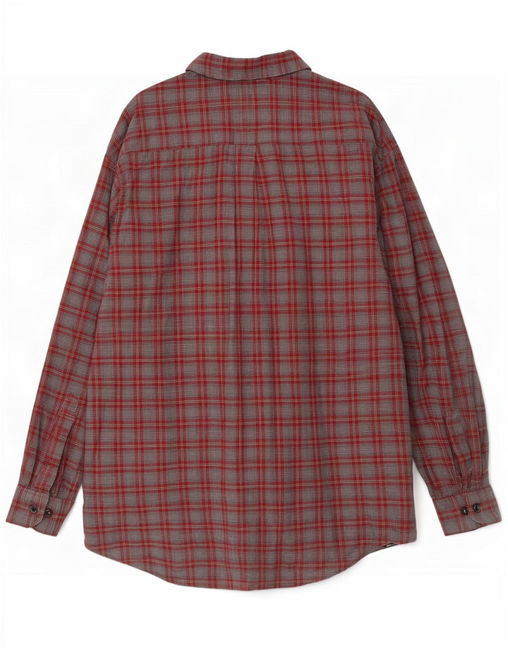 Einhorn herre flannelskjorte 2XL grå ternet