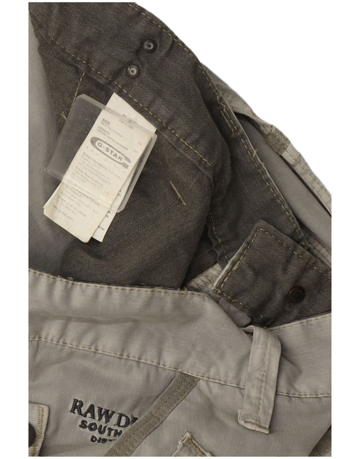 G-Star Herre Bootcut Cargo Bukser W34 L34 Grå Bomuld