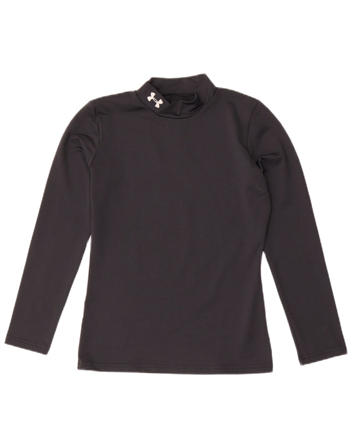 Under Armour Boys Cold Gear Top Langærmet 11-12 År Stor Sort