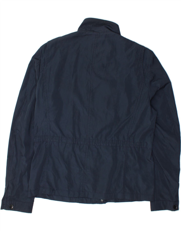 RIFLE Mens Military Jacket UK 36 Small Navy Blue Polyester Vintage Rifle and Second-Hand Rifle from Messina Hembry 