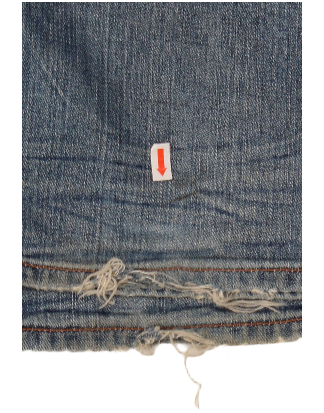 Tommy Hilfiger Herre Distressed Straight Straight Jeans W32 L35 Blå
