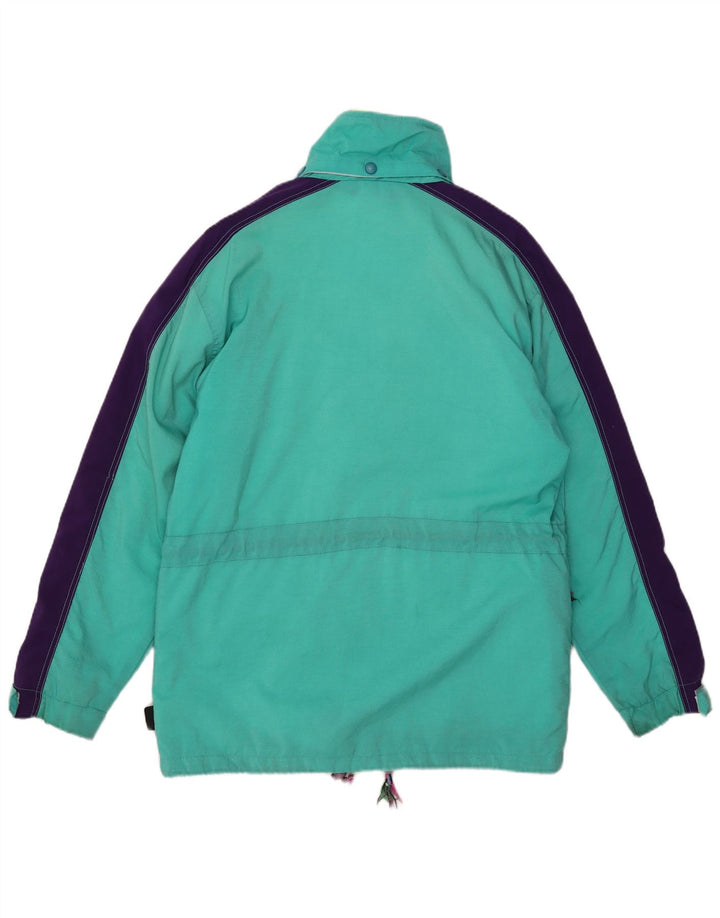 Great Escapes Skijakke med hætte til mænd IT 48 Medium Green Colourblock