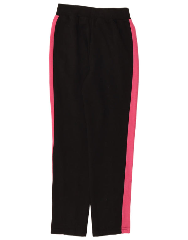 Fila Træningsdragtsbukser til kvinder UK 10 Small Black Colourblock Bomuld