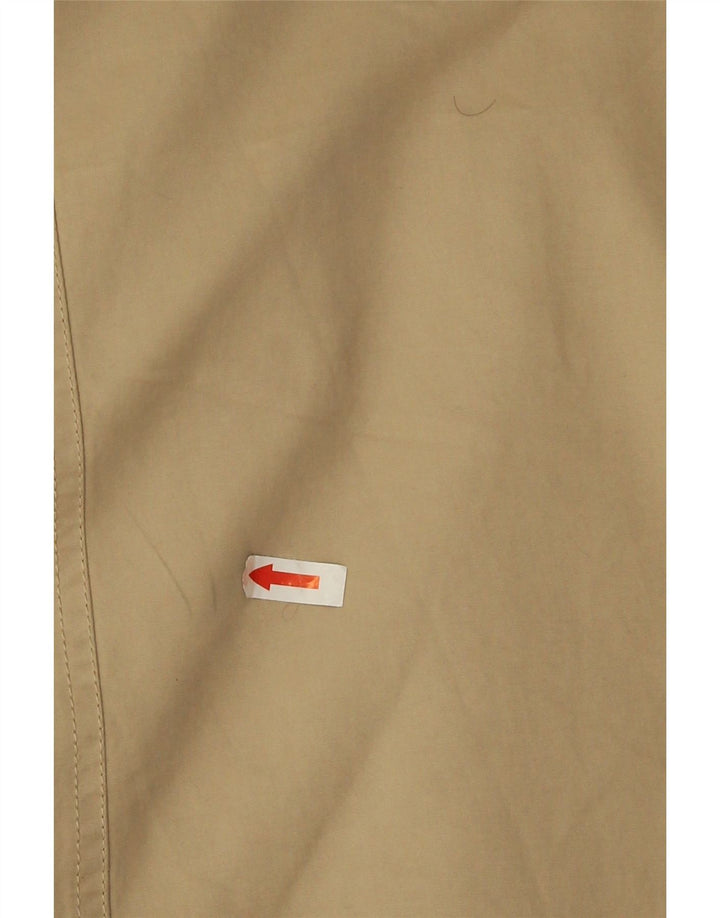 Zara Dame Hooded Parka Jacket UK 16 Large Beige