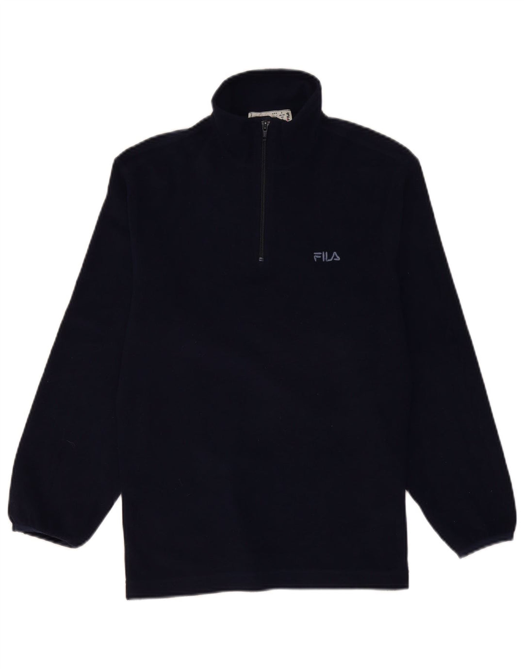 FILA Fleece Jumper med lynlås til mænd Lille marineblå polyester